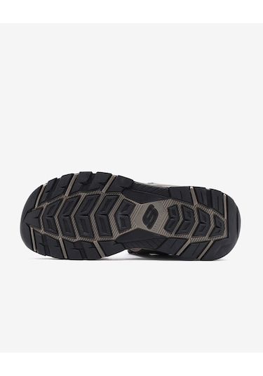 Skechers Tresmen - Reece Erkek Kahverengi Sandalet 205289 Choc Kahverengi