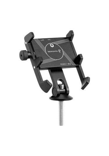 Pazly Dayanıklı Johorse Cep Telefonu Tutucu, Motosiklet/gidon Bağlı, Siyah Gövde, 5-10 Cm Genişlik, Su Paslanmaz Çok Renkli