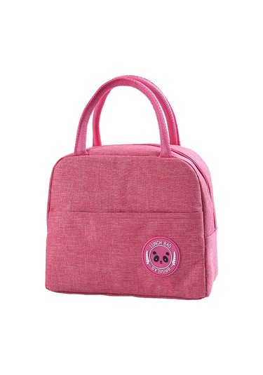 Aubyhe 300d Kationik Puf Madeni Çanta - Isıtıcı Yemek Çantası, Elden Taşınabilir, Günlük Kullanıma Uygun, Pembe A2 Modeli Diğer