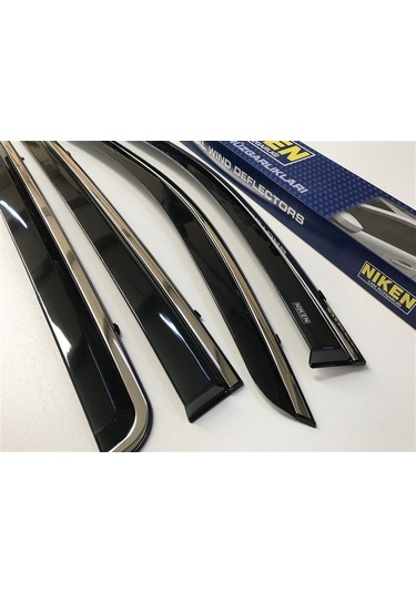 Honda Crv Kromlu 2018 Sonrası Cam Rüzgarlığı 4.Lü Niken