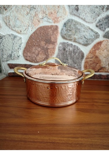 Modabakir Tencere Bakır, 20 Cm