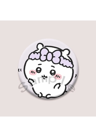 Sevimli Chiikawa Rozeti Karikatür Animasyon Periferik Yaka Iğneler Teneke Yuvarlak 58mm Style 15 58mm Çok Renkli