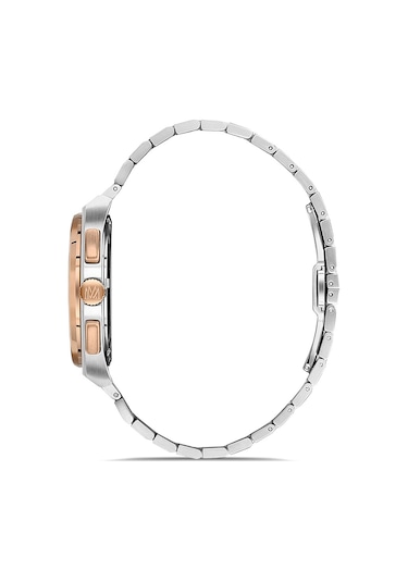 Momentus Men's Time Master Tm345t-04sr Gümüş - Rose Gold