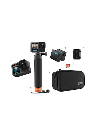 Gopro Gopro Hero13 Black Aksiyon Kamerası + Aksesuar Kit Siyah