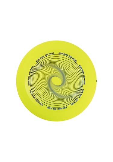 Konesam 110g Plastik Oynama Frisbee - Profesyonel Ve Yeni Oyuncular İçin Sarı Renkli 240mm Çaplı Uçan Disk