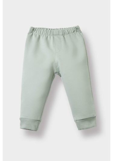 Defacto Erkek Bebek 2li Takım Baskılı Sweatshirt Beli Lastikli Eşofman Altı E9261a525aukh434 Haki