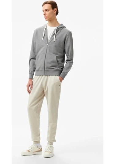 Tommy Hilfiger Essentıal Terry Sweatpant Erkek Ekru Eşofman Altı Mw0mw37236hgf Ekru