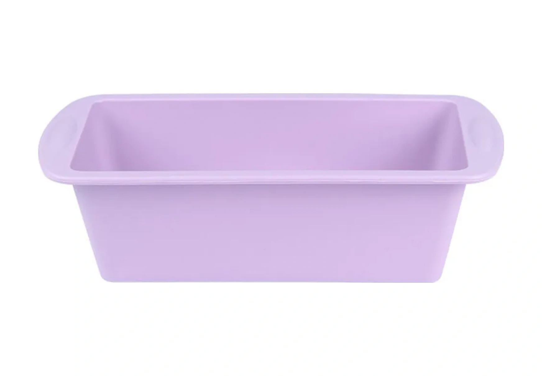 Yaleker Purple Silikon Toast Kalıbı, Ev Kullanıma Uygun, Direk Tutuşlu, Isıya Dayanıklı, Kayma Özelliği Var, Mini Dikdörtgen Pasta Formu MOr