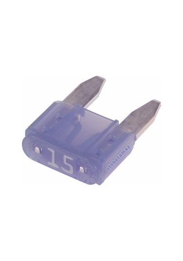 100 Adet 15 Amper Küçük Oto Bıçak Sigorta