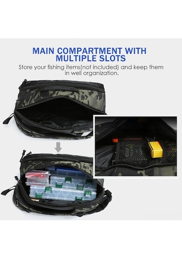 Novahub Siyah/kamuflaj, 600d Naylon, 22x13x41 Cm, 350 Gr, Çok Renkli Sırt Çantası Çok Renkli