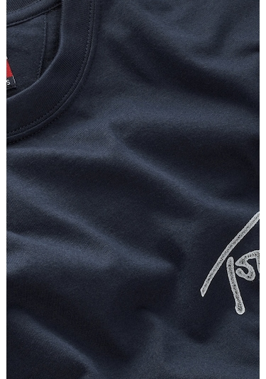 Tommy Jeans Erkek Tişört-dm0dm22320-12253 Mavi