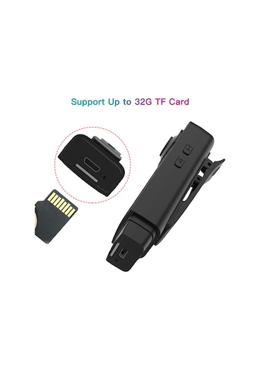 Suofeng Küçük Hd - Gece Görüşlü, Hareket Algılamalı, 1080p Kayıt, Taşınabilir