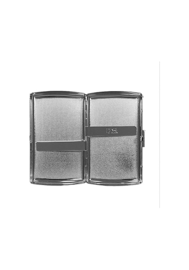 Pearl Japan Venus Metal Kısa Sigara Tabakası Krom Satin 12li Krom