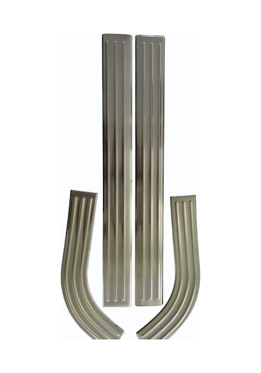 Ebal Otomotiv Renault Clio 5 HB Krom İç Kapı Eşiği 4 prç. 2020 ve üzeri P.ÇELİK