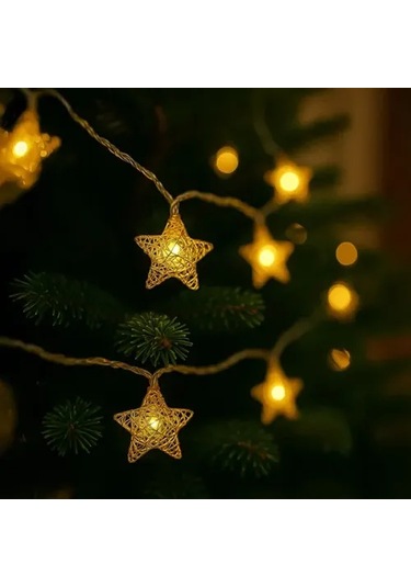 3m 20 Led Pilli Yıldız Led Gün Işığı