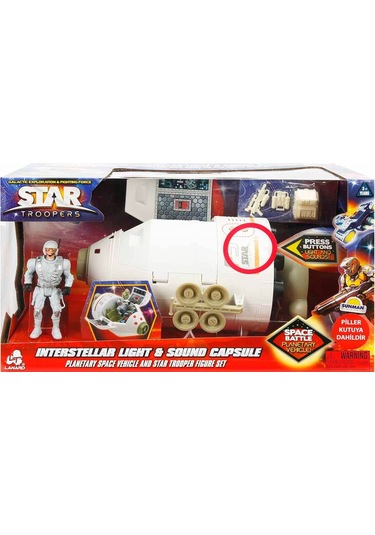 Sunman Sesli Ve Işıklı Star Troopers Interstellar Uzay Aracı