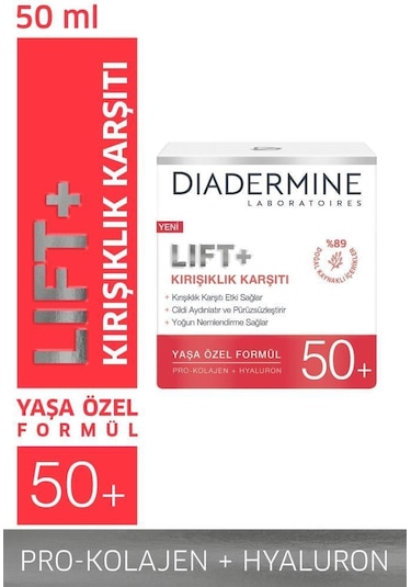 Diadermine   Lift+ 50+Gündüz Kremi 2 Adet