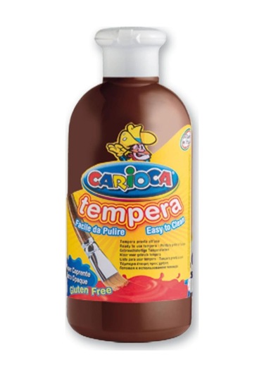 Carioca Tempera Suluboya Süper Yikanabilir Kahverengi 500 ML N11.25
