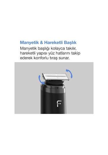V-blade Elektrik Tıraş Makinesi 1,5 Saat