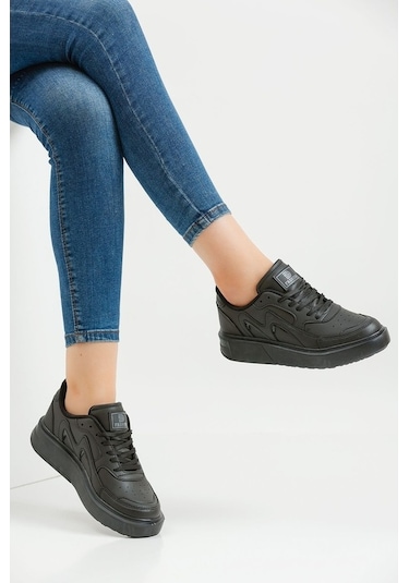 Devida Diana Serisi Kadın Spor Ayakkabı Siyah
