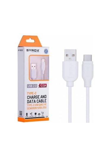 Syrox 2Mah Type -C Usb Kablo C71