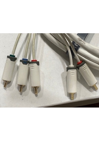 Trendooze Wii Wii R/l Oyun Nintendo Metre Konsol Kablo Kablo Component Component 2 + Re