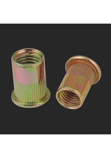 Ximistore9 Kkmoon Çelik Düz Başlı Çekme Somun Seti - 300 Parça M3/m4/m5/m6/m8/m10/m12