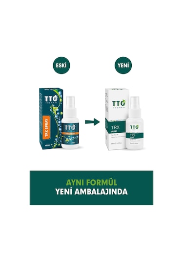 Trx Sprey 50 Ml Terleme Önleyici Çay Ağacı Yağı / Tea Tree Oıl