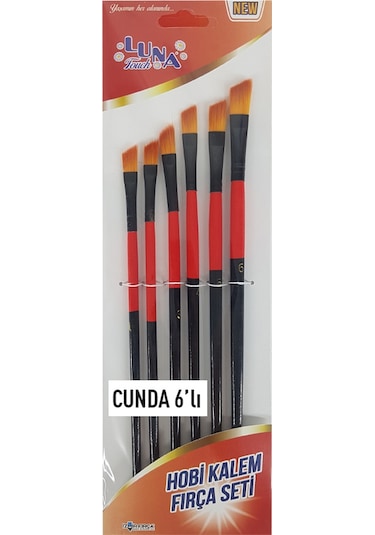 Hobi Kalem Fırça Seti Cunda 6'lı