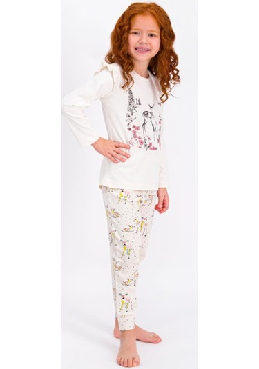 Rolypoly Gazelle Vanilya Kız Çocuk Pijama Takımı Çok Renkli