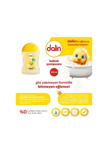 Dalin Bebek Şampuanı 100 ML