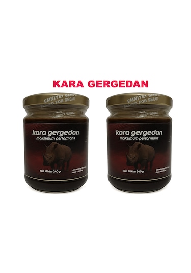 Ultimate Power Kara Gergedan Performans Macun 2 x 240 G