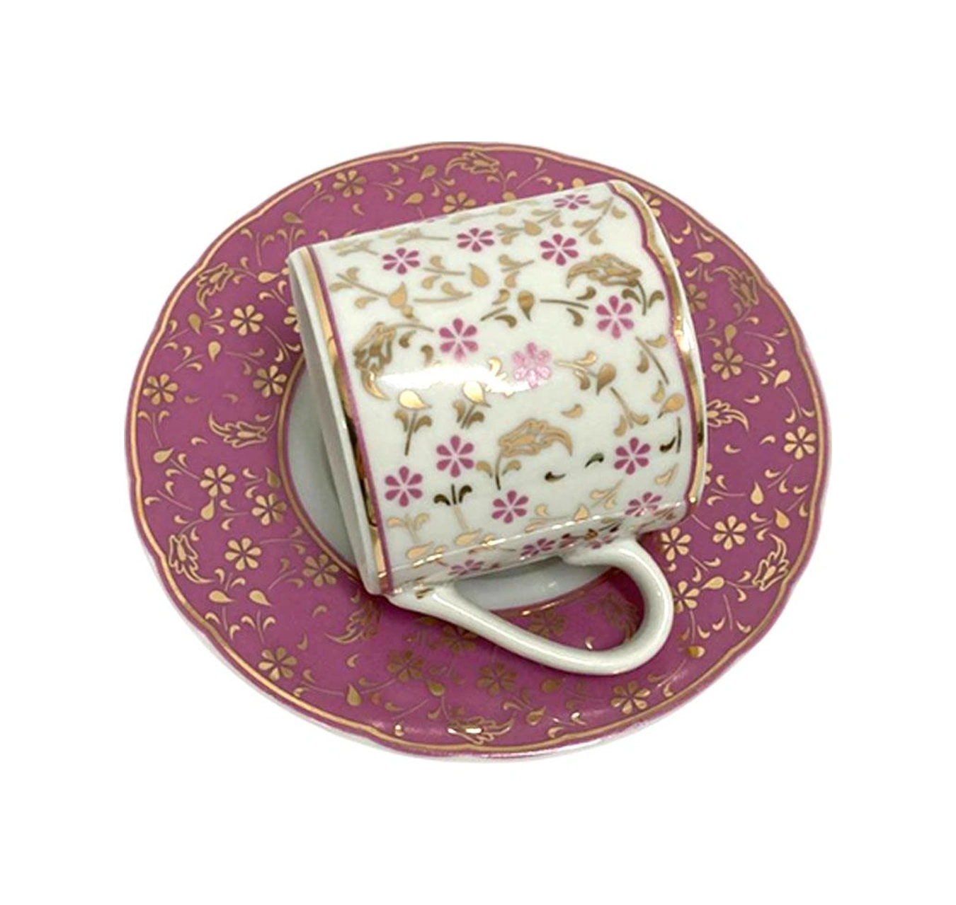 Kütahya Porselen 12 Parça Kahve Fincan Takımı 774141 Çok Renkli