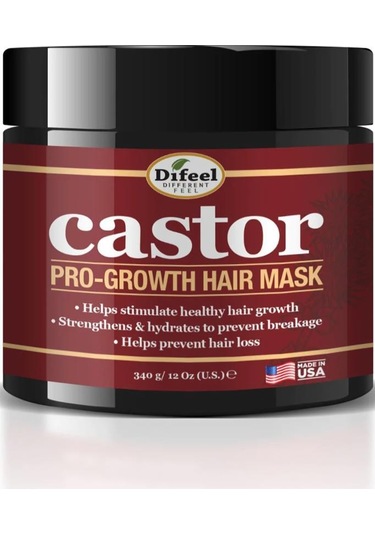 Difeel Castor Yavaş Uzayan Saçlara Özel Saç Maskesi 340GR