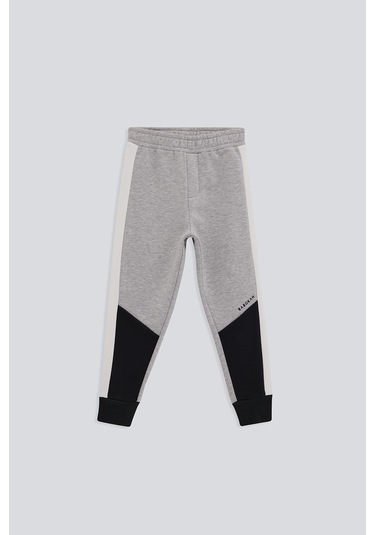 (KIDS BOY) BLOK RENKLI JOGGER GRİ