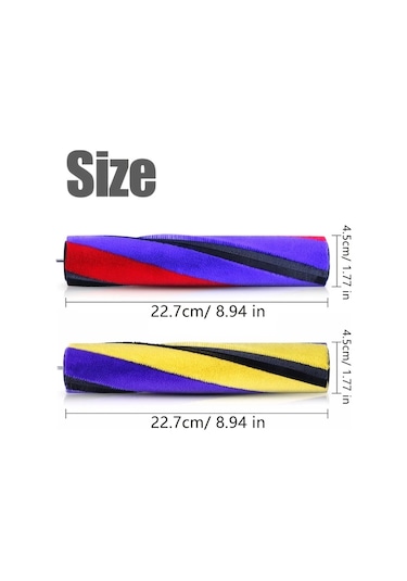 Honeybeeshop  V12slim V15slim V8slim V10slim Sv18 Sv20 Sv22 Uyumlu Kırmızı Yumuşak Fırça Rulosu Yedek Parça Yıkanabilir Geri Dönüştürülebilir