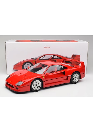 1:12 Norev 1987 Ferrari F40 Diecast Metal Model Minyatür Araba