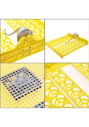 Hhd112'li Kuluçka Makinesi 220v+12v Elektrikle Uyumlu