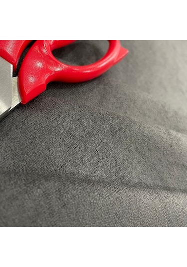 Düz Antrasit (Koyu Gri) Döşemelik Kumaş