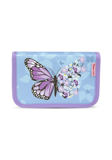 Belmil Purple Blue Butterfly Boş Kalem Kutusu 335-72 Mavi
