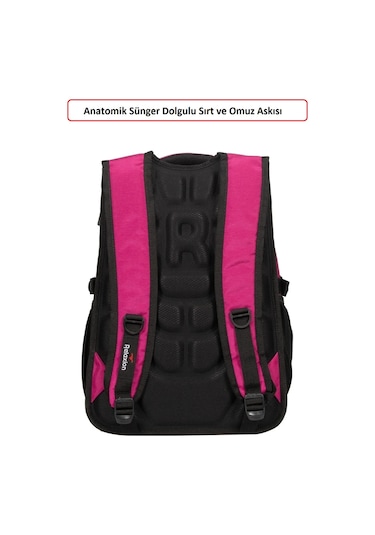 Konfores 1551 Anatomik Yarasa Sırt Okul Çantası Pembe