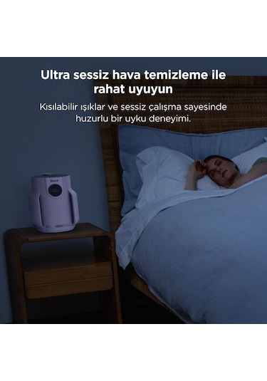 Shark Neverchange5 Compact Pro Hava Temizleyici Lavender Mor