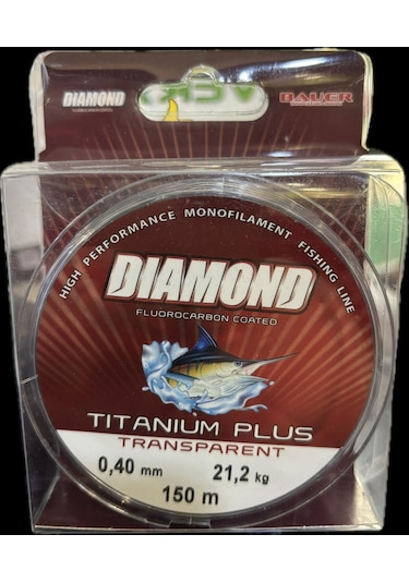 Bauer Titanıum Plus 150 Mt Fluorocarbon 0,40 Mm Misina