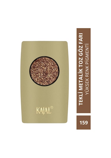 Kajal Metalik Işıltılı Toz Göz Farı Eyeshadow No:159