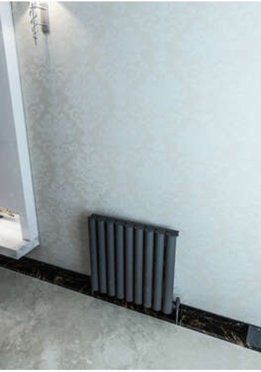 Warma Ula Yatay Alüminyum Radyatör 625x600 Pütürlü Antrasit 7946