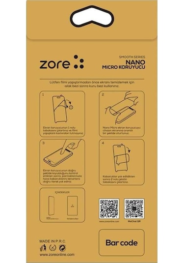 Xiaomi Redmi 10 Zore Nano Micro Temperli Ekran Koruyucu