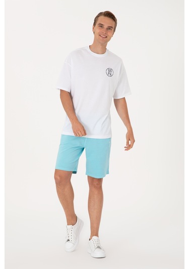 U.s. Polo Assn. Erkek Aqua Şort Örme 50298037-vr007 Aqua