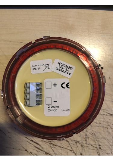 Detectomat BE/R/S/2/24 BMA Flaşör