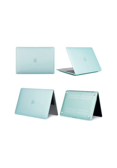 Apple Uyumlu MacBook Pro 2020 M1 A2338 13" Hardcase Koruyucu Kılıf Kapak Siyah