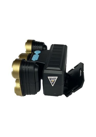 Şarj Edilebilir 5'li Kafa Feneri Siyah